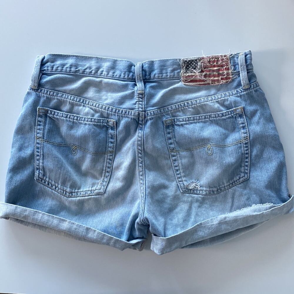 Polo Ralph Lauren Ginger Boyfriend Denim Shorts Size 28 - Picture 8 of 8